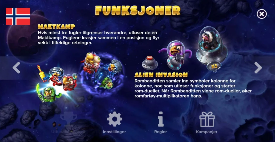 Alien Invasion med Space Bandit og romduell